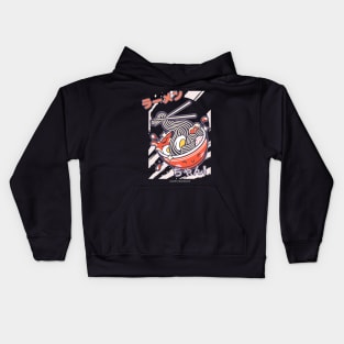 cut ramen Kids Hoodie